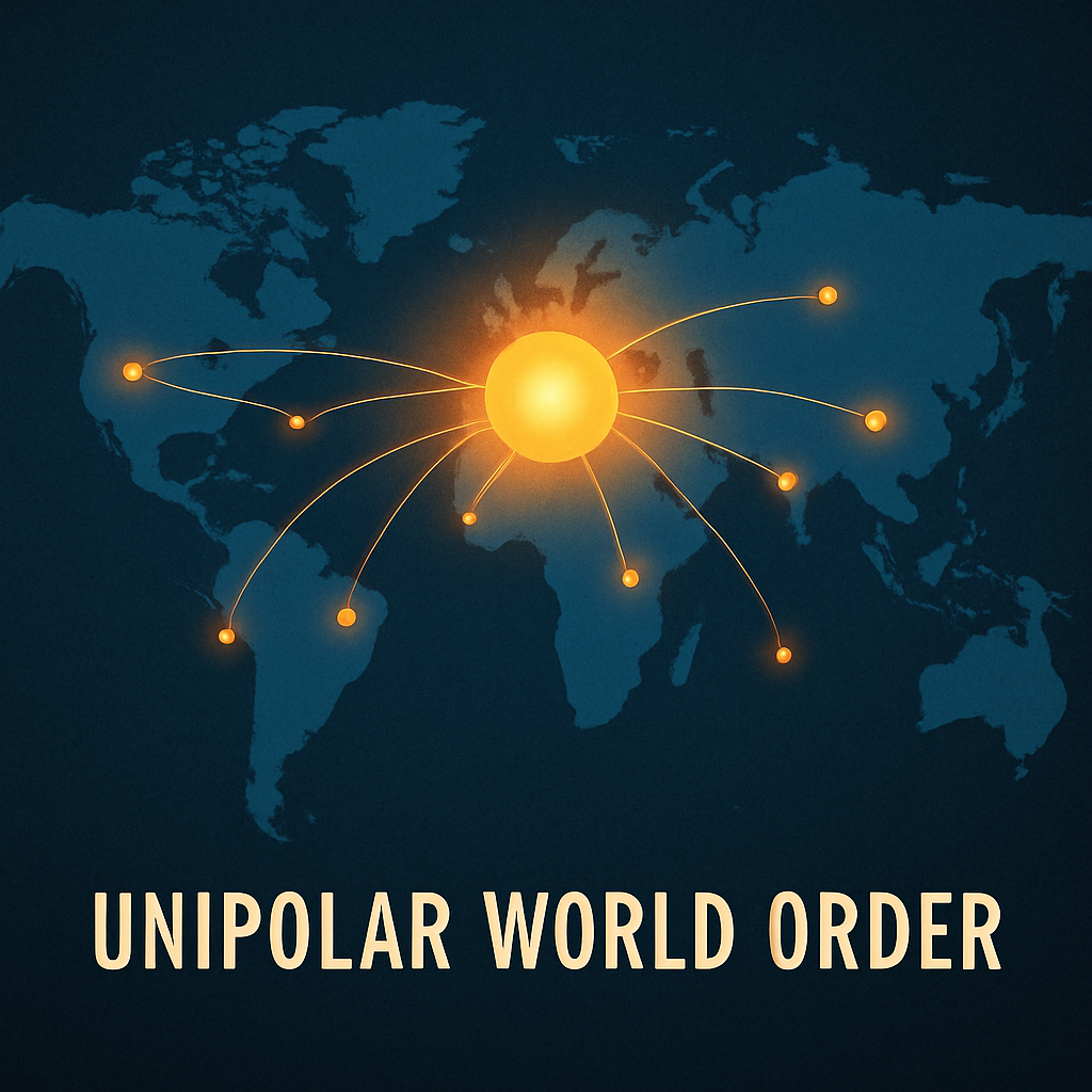 unipolar world order map
