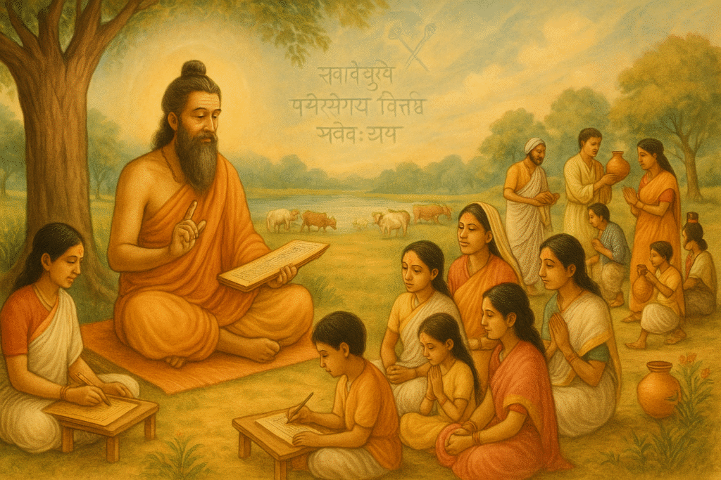 vedic values illustration