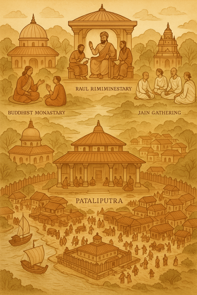Cultural Pluralism Arts, Debates, and Secular Governance in Magadha