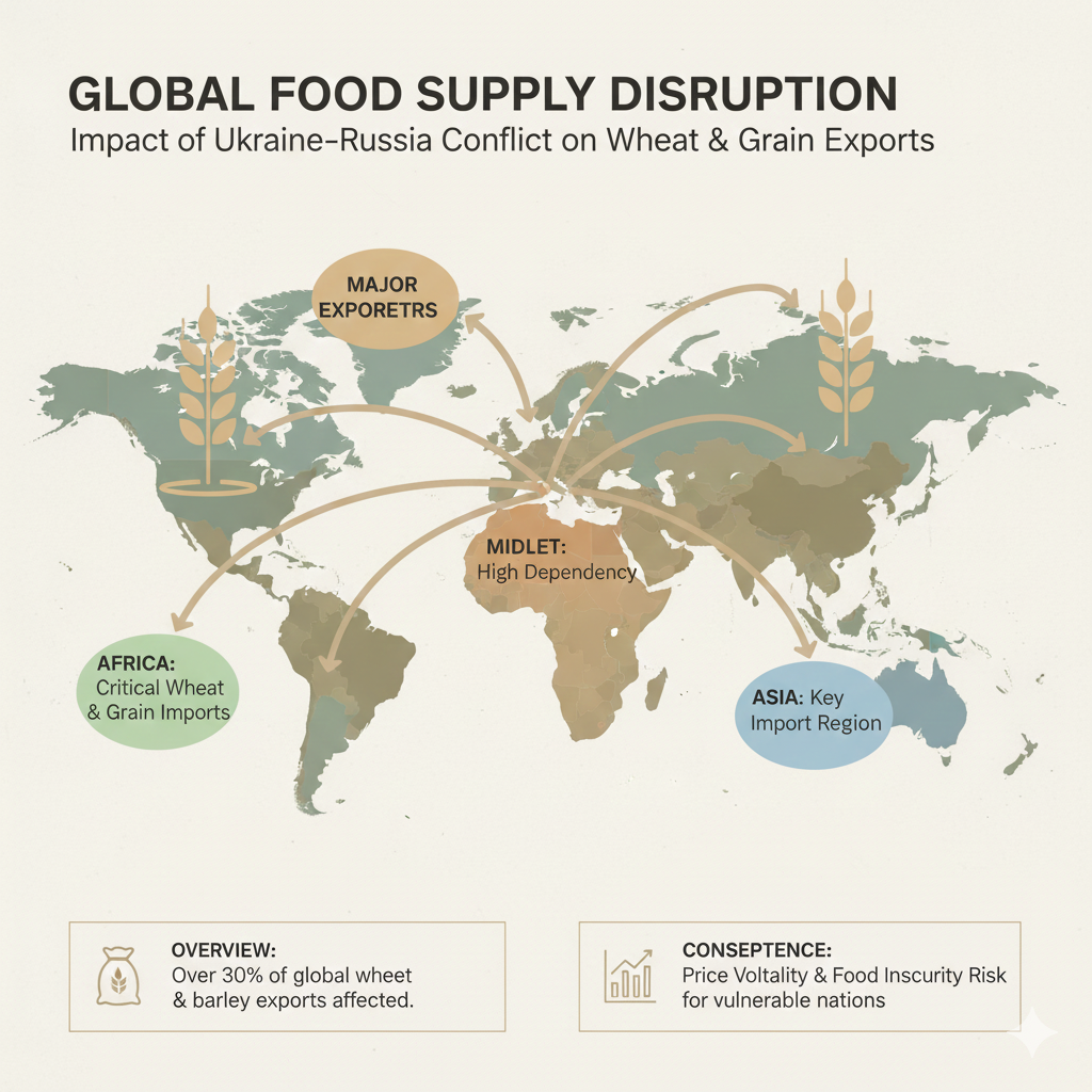Global Food Crisis Impact of the Russia–Ukraine War