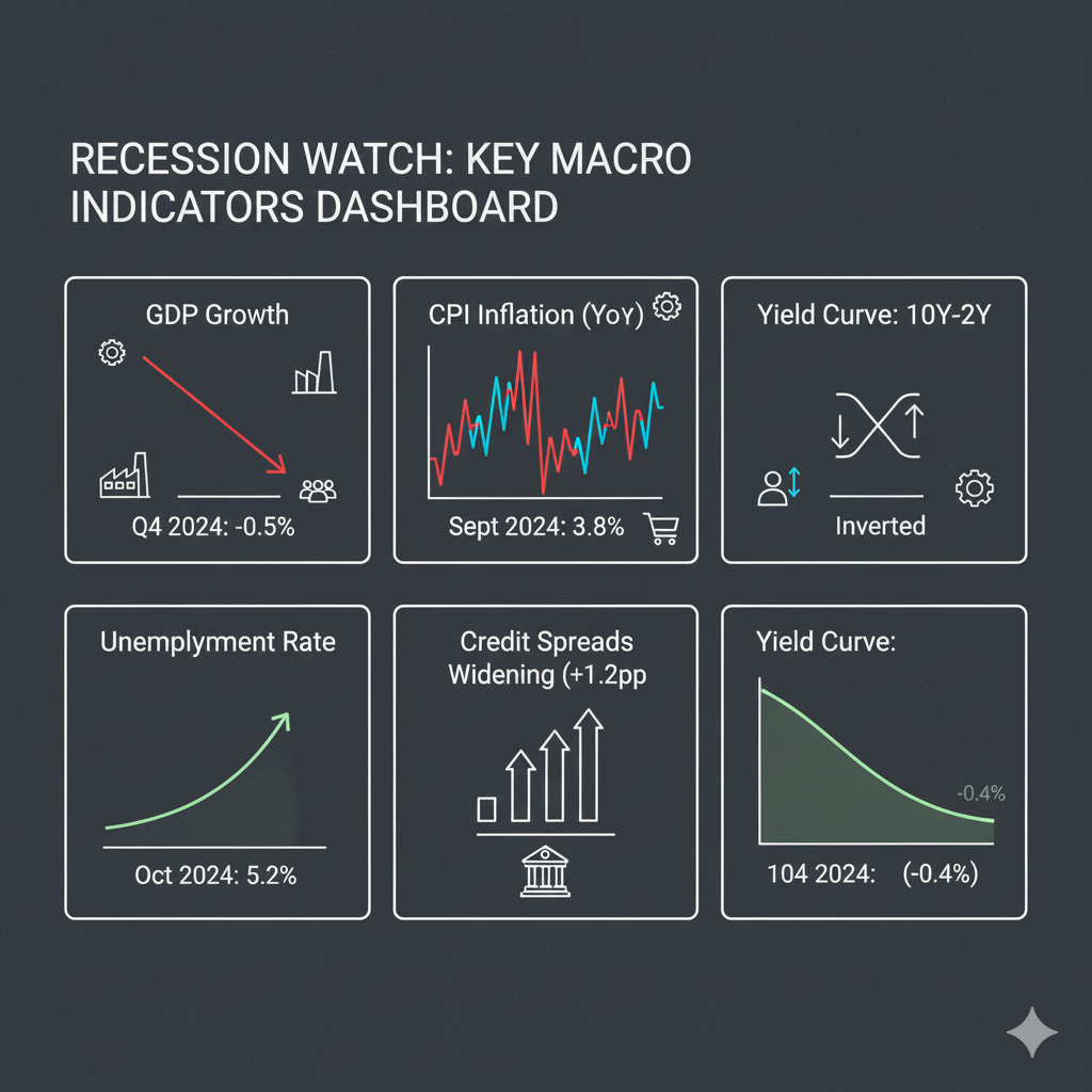 Macro Indicators Dashboard Key Recession Signals