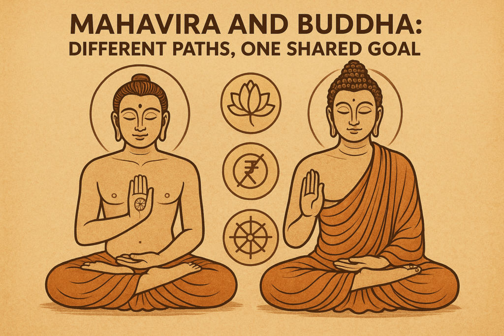 Mahavira and Buddh Different Paths, One Shared Goal