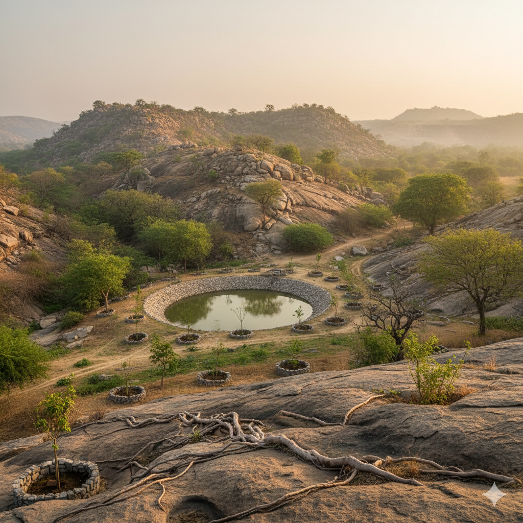 aravalli range conservation collective responsibility.
