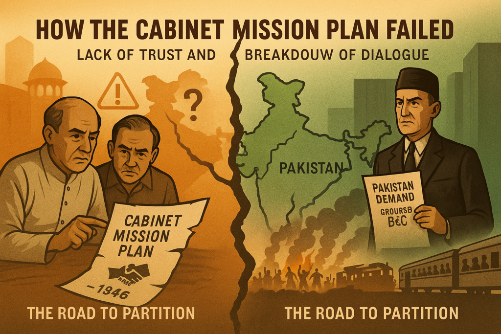 how cabinet mission plan failed road to partition 1946