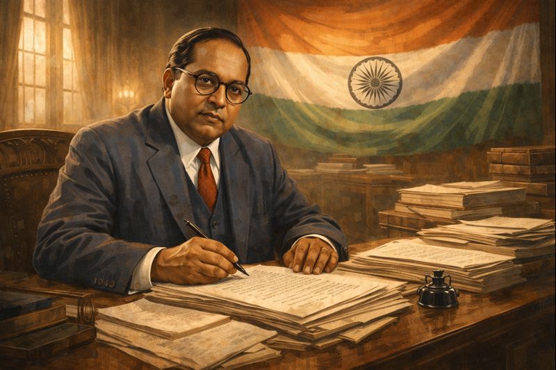 Dr BR Ambedkar Constituent Assembly Indian Constitution