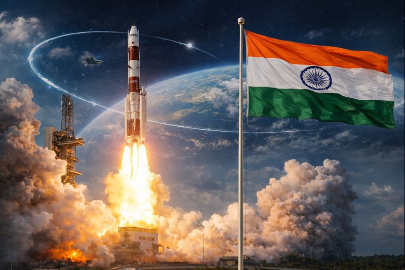 ISRO PSLV C62 Successful Launch from Sriharikota”