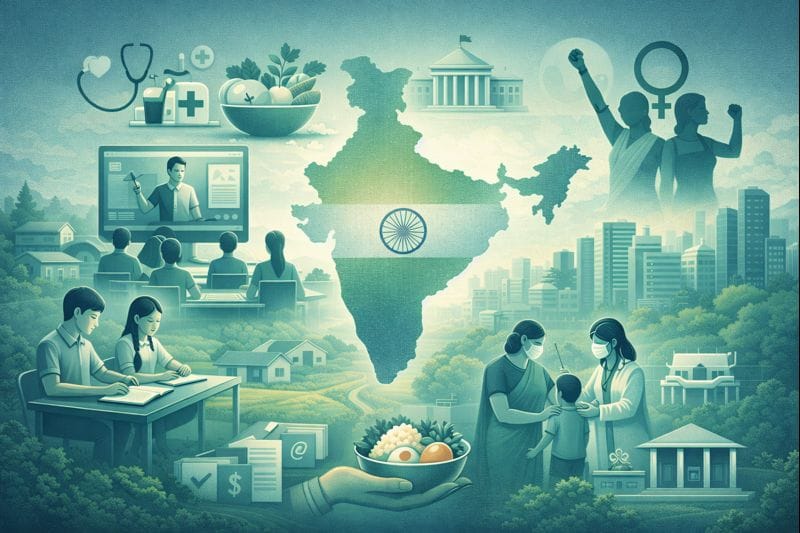 India Social Development Education Health Women GS Study Hub 4K.png