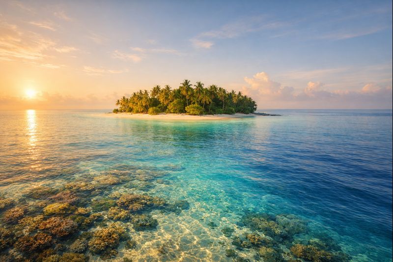 Andaman and Nicobar Islands scenic beach view