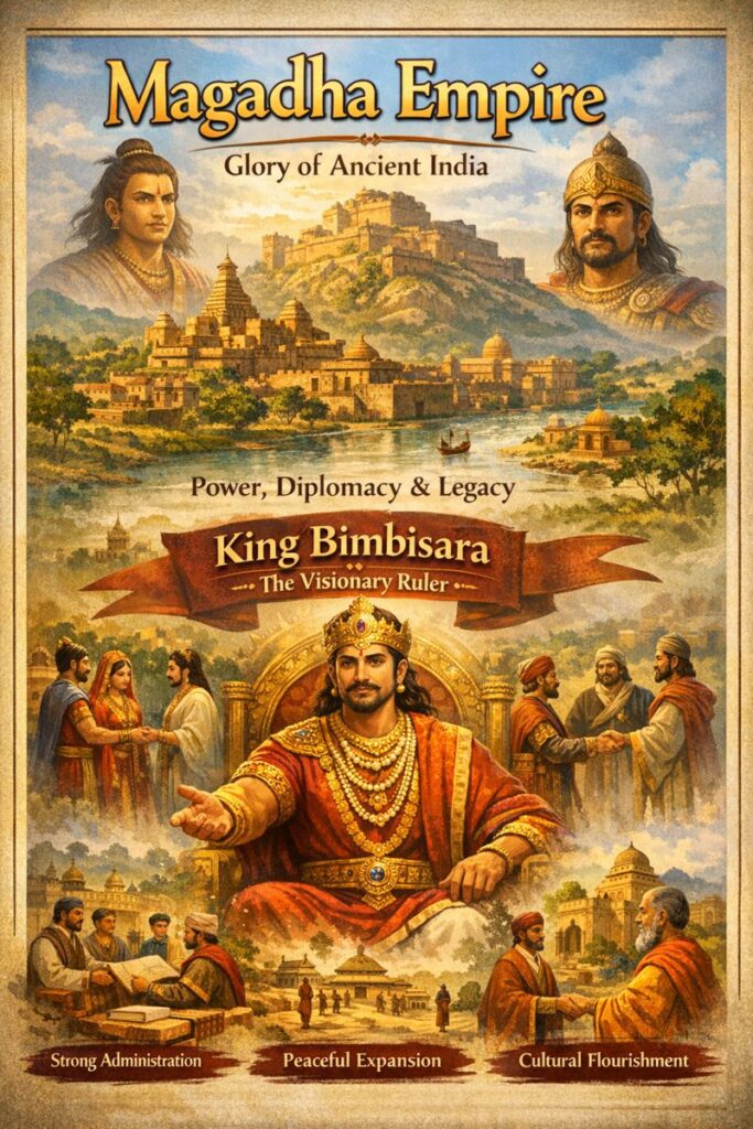 “Magadha Empire and King Bimbisara – Glory of Ancient India”