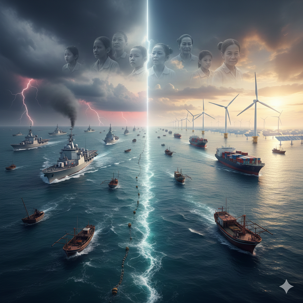 The South China Sea A Choice Between Conflict and Cooperation