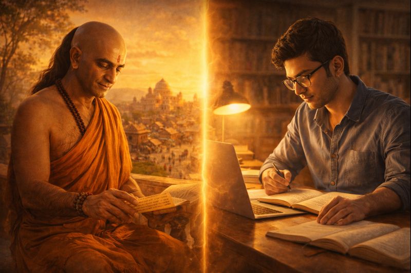 kautilya wisdom inspiring modern student.