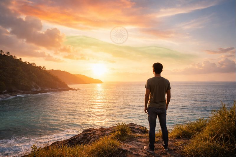 responsible citizen youth india sunrise