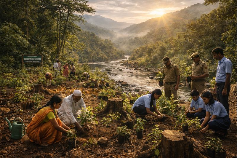 western ghats conservation community sustainable development
