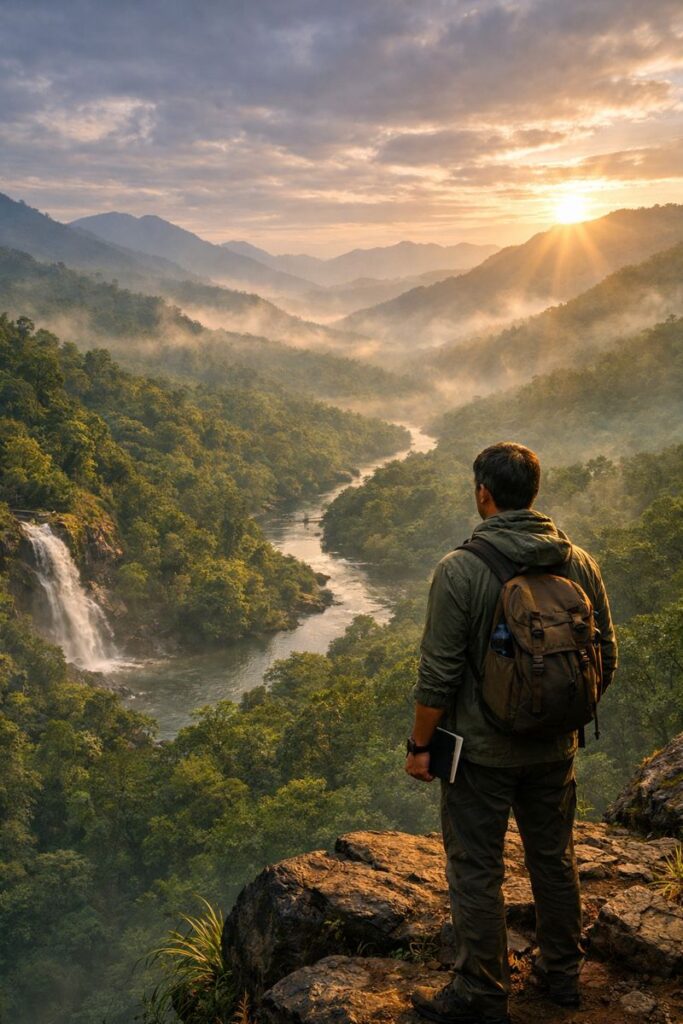 western ghats nature traveler reflection biodiversity