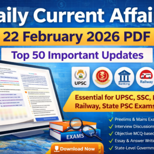 daily current affairs 22 february 2026 pdf top 50 updates.webp