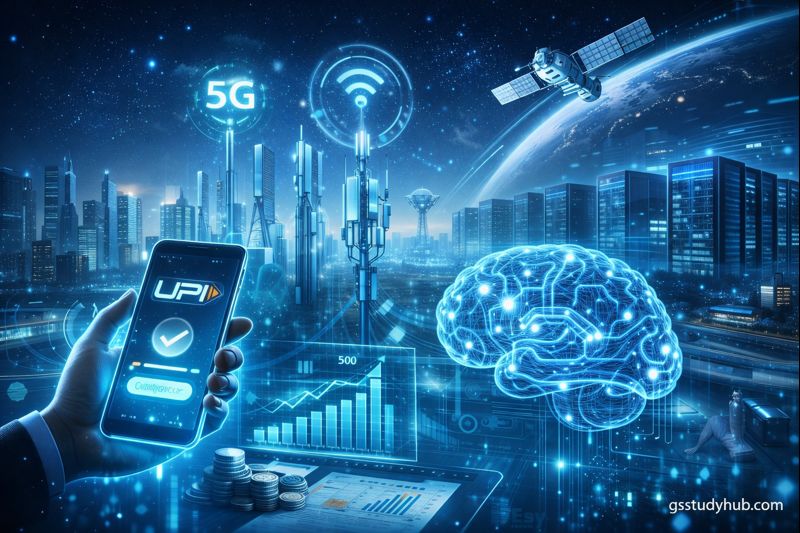 digital india ai 5g upi technology current affairs 4k gsstudyhub.jpg