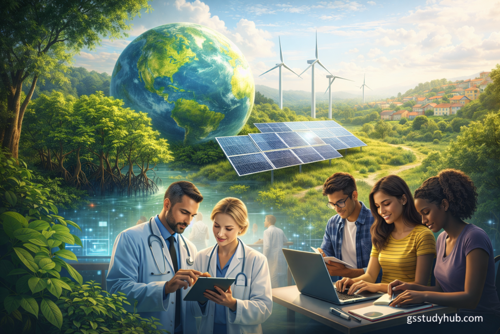 environment health education sustainable development 4k gsstudyhub.png