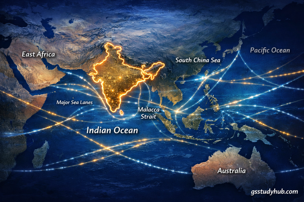India’s Role in the Indo-Pacific Strategy – gsstudyhub.com