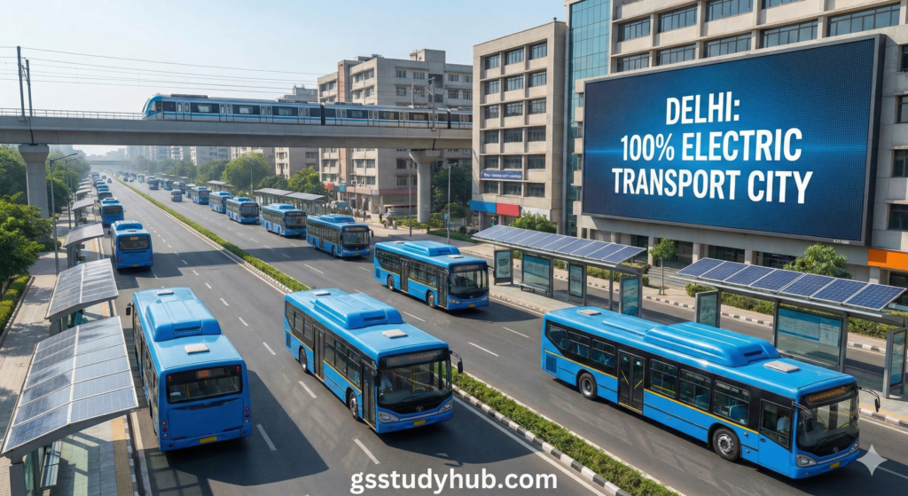 new delhi 100 percent electric transport city 2026.jpg