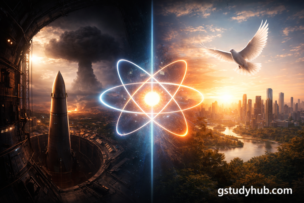 Nuclear Non-Proliferation and Strategic Balance global security concept