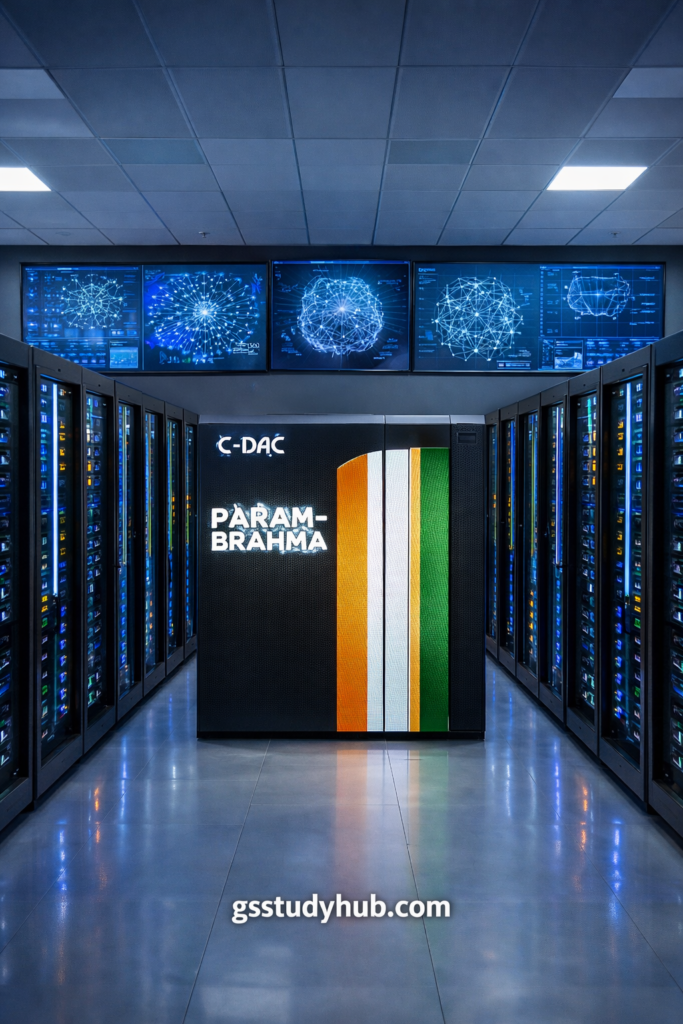param brahma ai supercomputer cdac india 2026.jpg