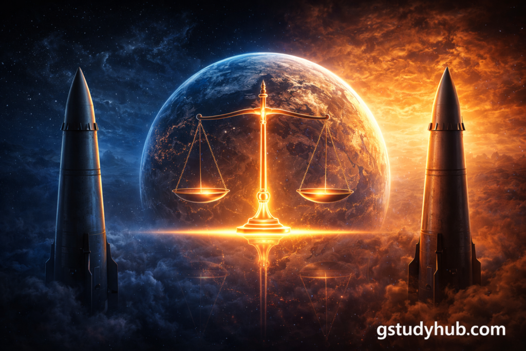 strategic balance nuclear deterrence global stability gsstudyhub.webp