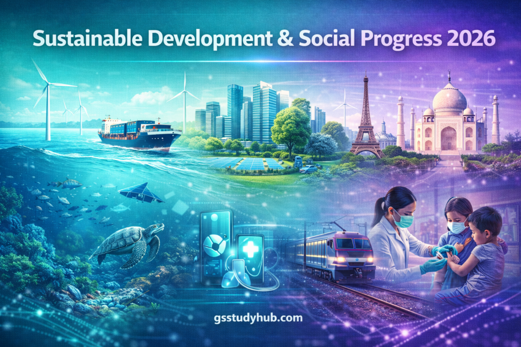 Top 50 Current Affairs 26 February 2026 infographic by gsstudyhub.com