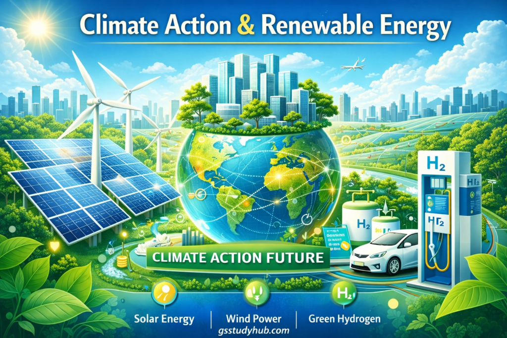 climate action renewable energy current affairs 15 march 2026 gsstudyhub.webp