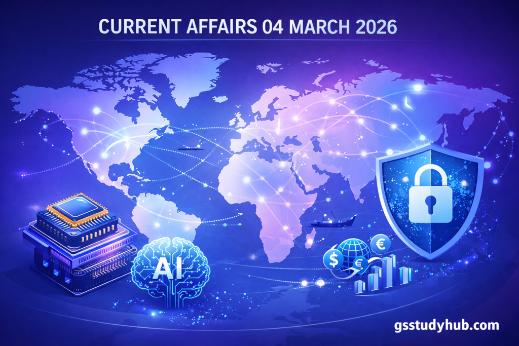 Current Affairs 04 March 2026 global innovation infographic gsstudyhub.com