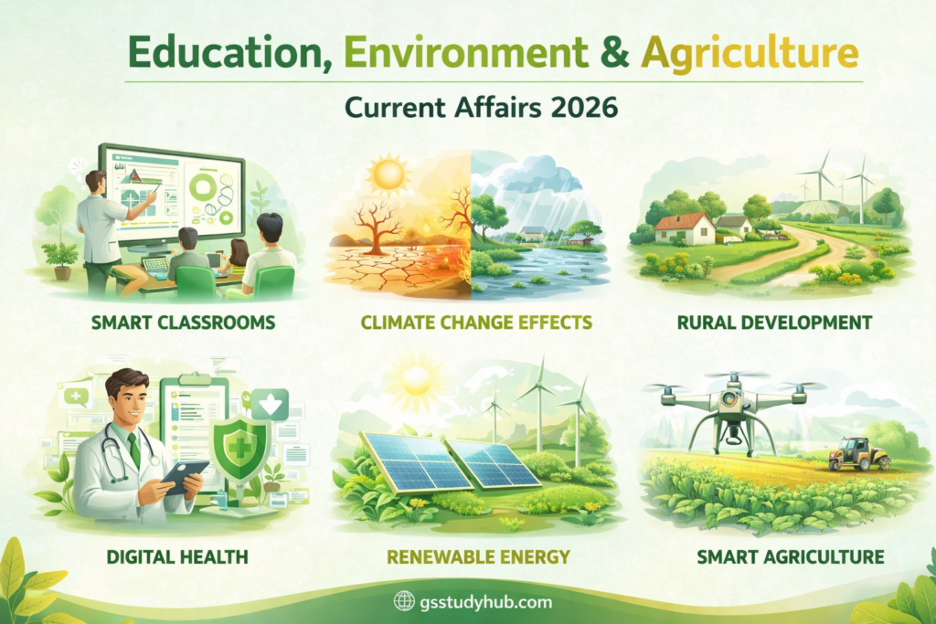current affairs 24 march 2026 education environment agriculture.webp
