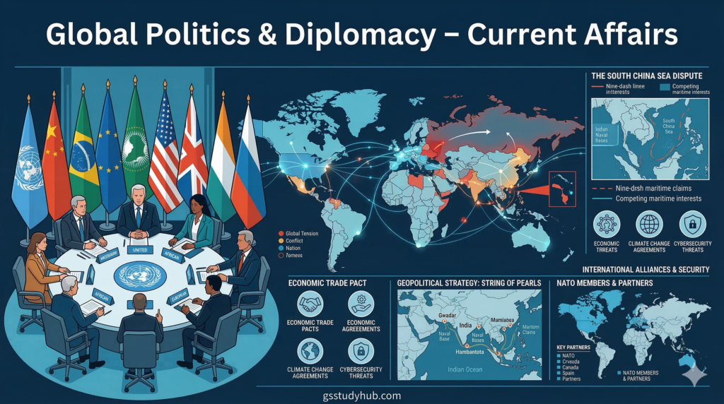 current affairs global politics geopolitics 15 march 2026 gsstudyhub.webp