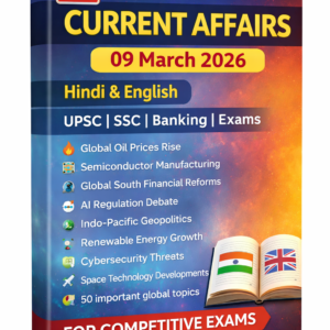 Daily Current Affairs 09 March 2026 PDF Hindi English