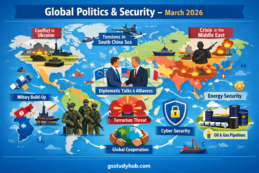 Current Affairs 12 March 2026 infographic