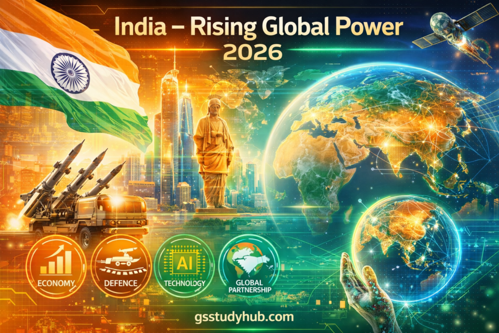india rising global power 2026 economy defence gsstudyhub.webp