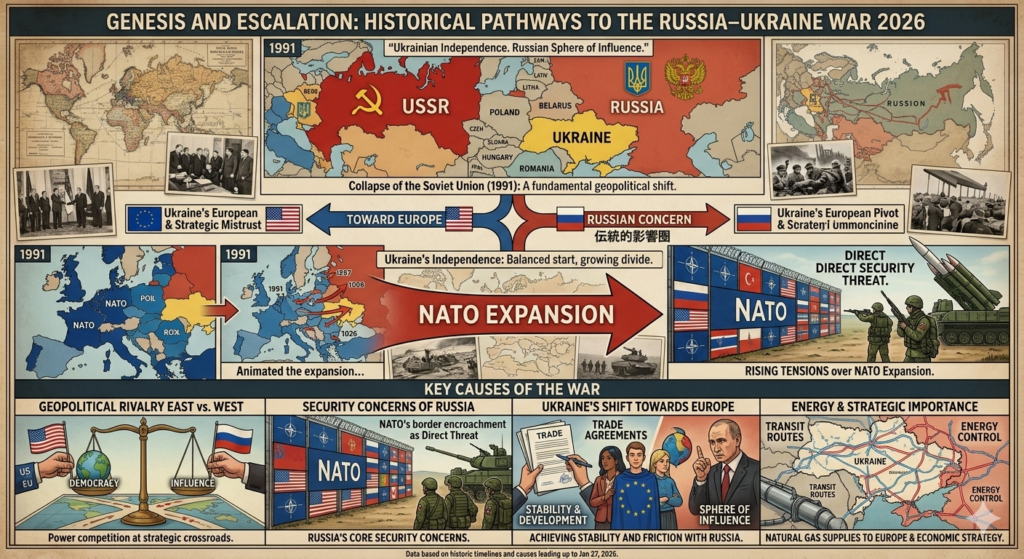 Russia–Ukraine War 2026 timeline infographic