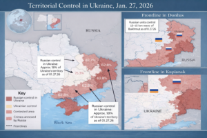 Russia-Ukraine War 2026 timeline infographic