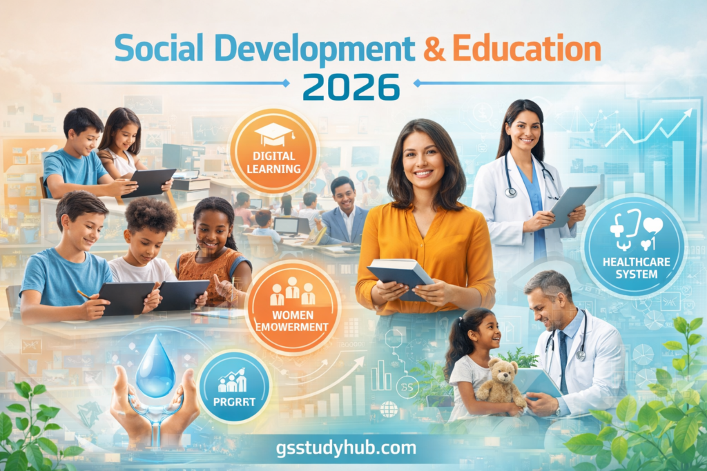 social development education 2026 healthcare women gsstudyhub.webp