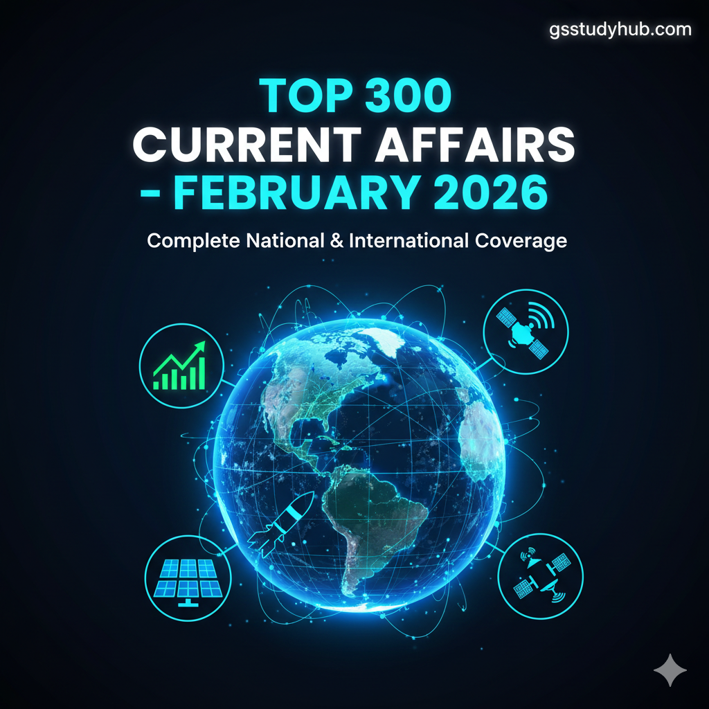top 300 current affairs 2026 global coverage gsstudyhub.webp