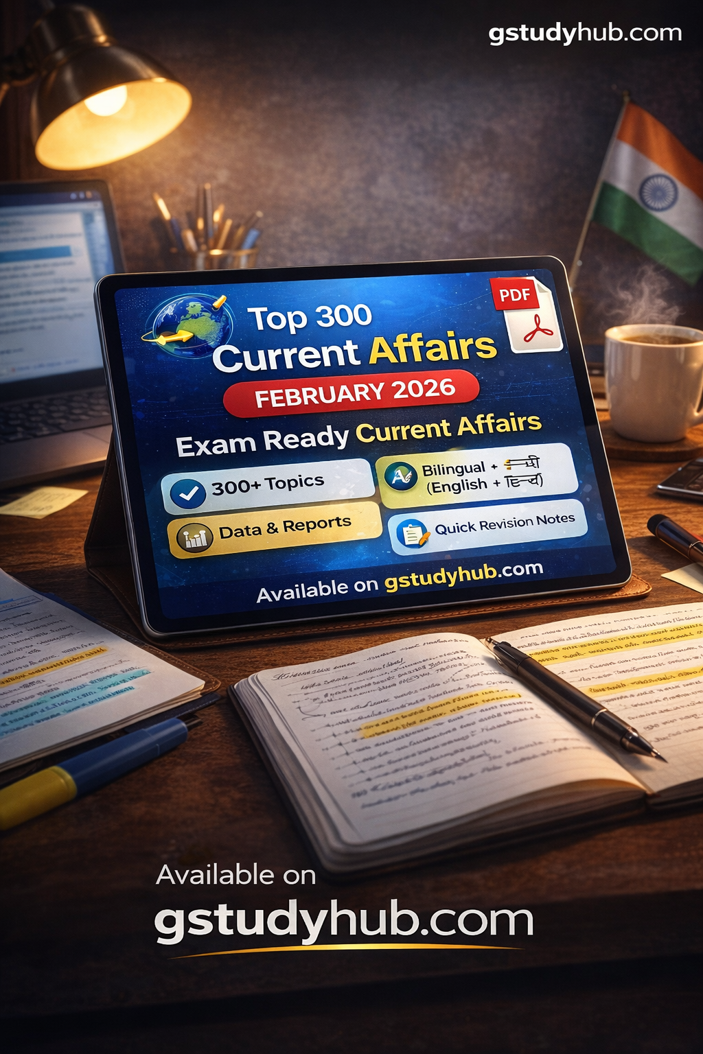 top 300 current affairs feb 2026 study desk pdf gsstudyhub.webp