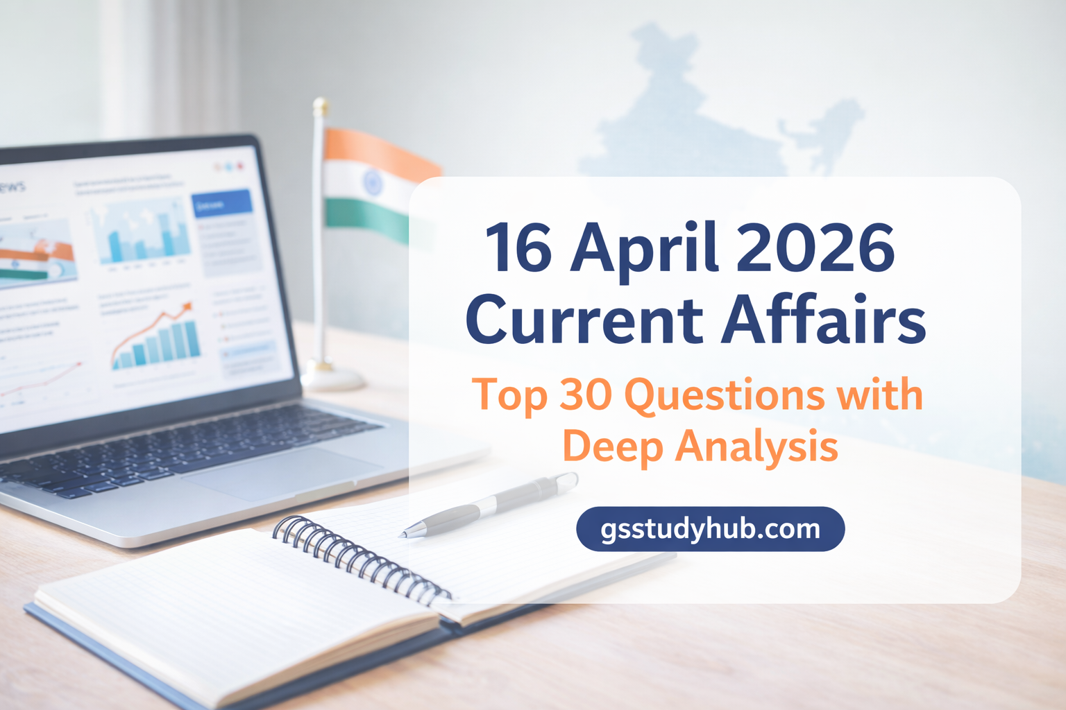 16 April 2026 current affairs top 30 questions with deep analysis for UPSC SSC banking exams