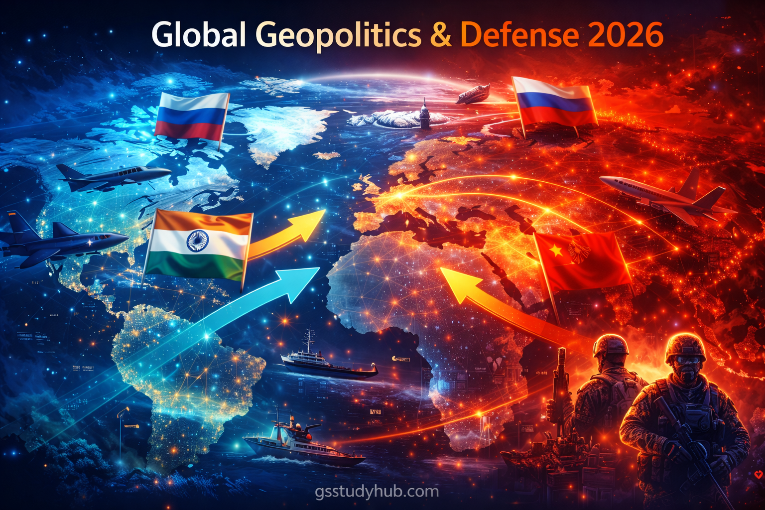 global geopolitics defense 2026 india china usa russia.webp