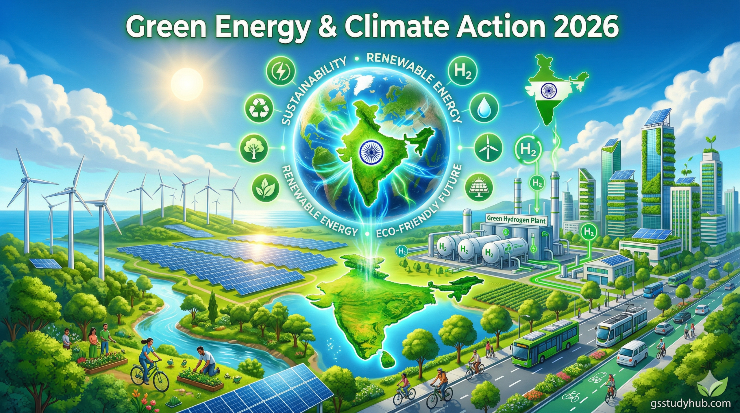 green energy climate india 2026 gsstudyhub.webp