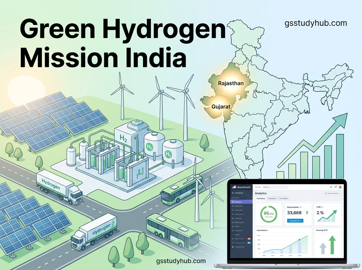 green hydrogen mission india 2026 clean energy gsstudyhub.webp