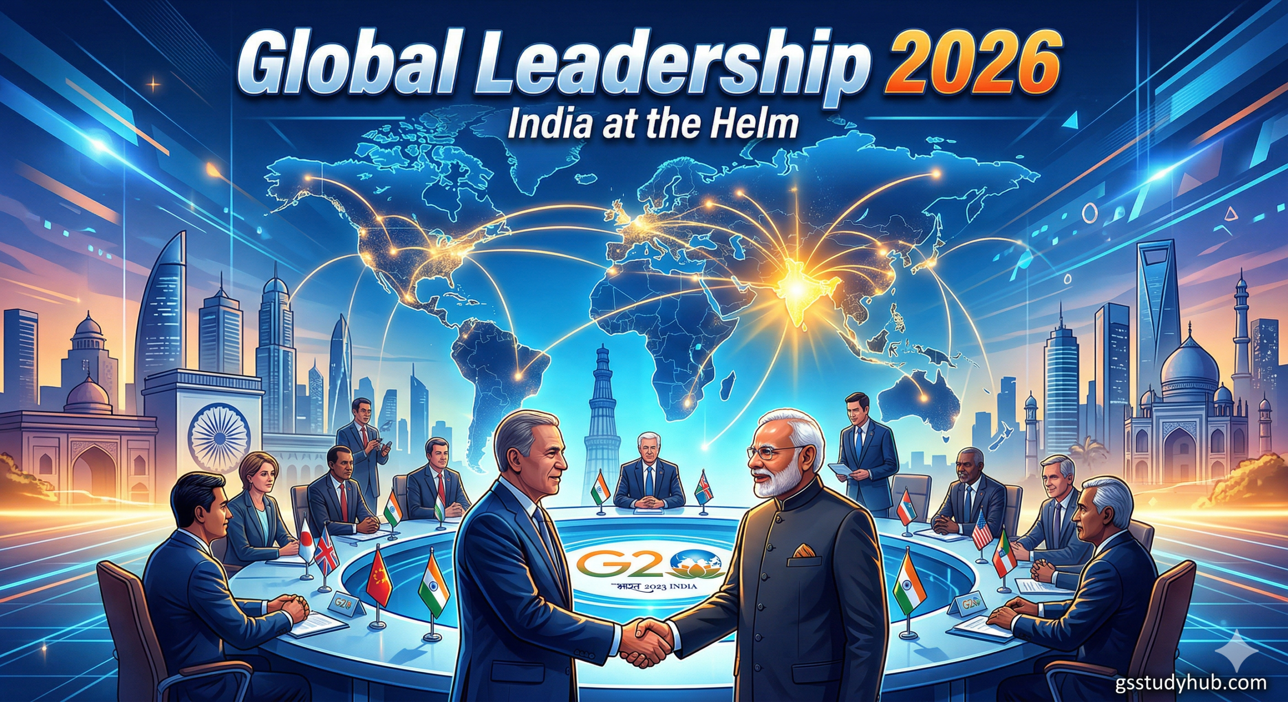 Top 50 Current Affairs 11 April 2026 | Latest Current Affairs in Hindi & English alt="Current Affairs 11 April 2026 Global Leadership India G20"