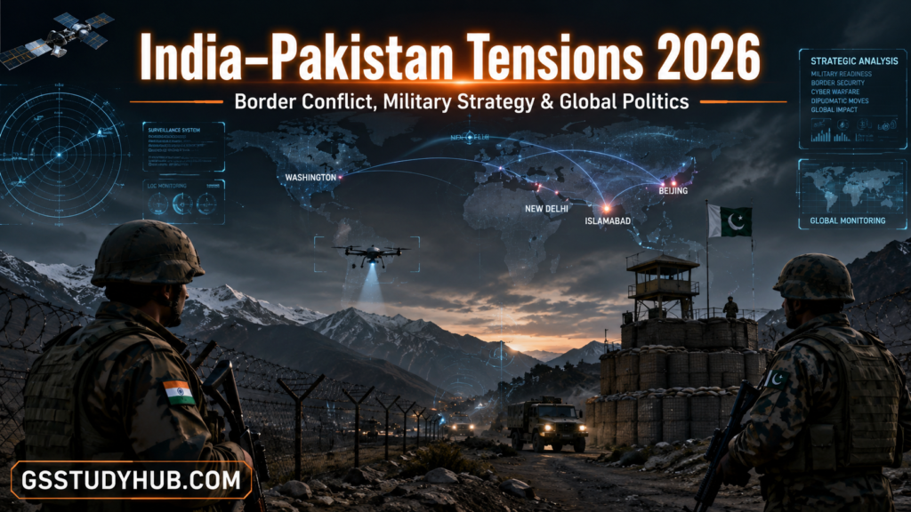 India Pakistan Tensions 2026 border conflict and military strategy analysis