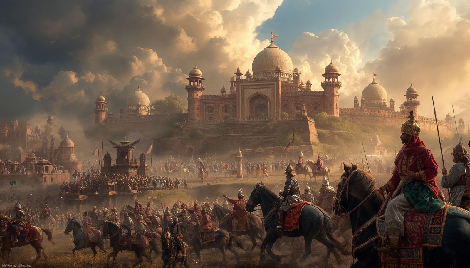 Akbar's Empire Building