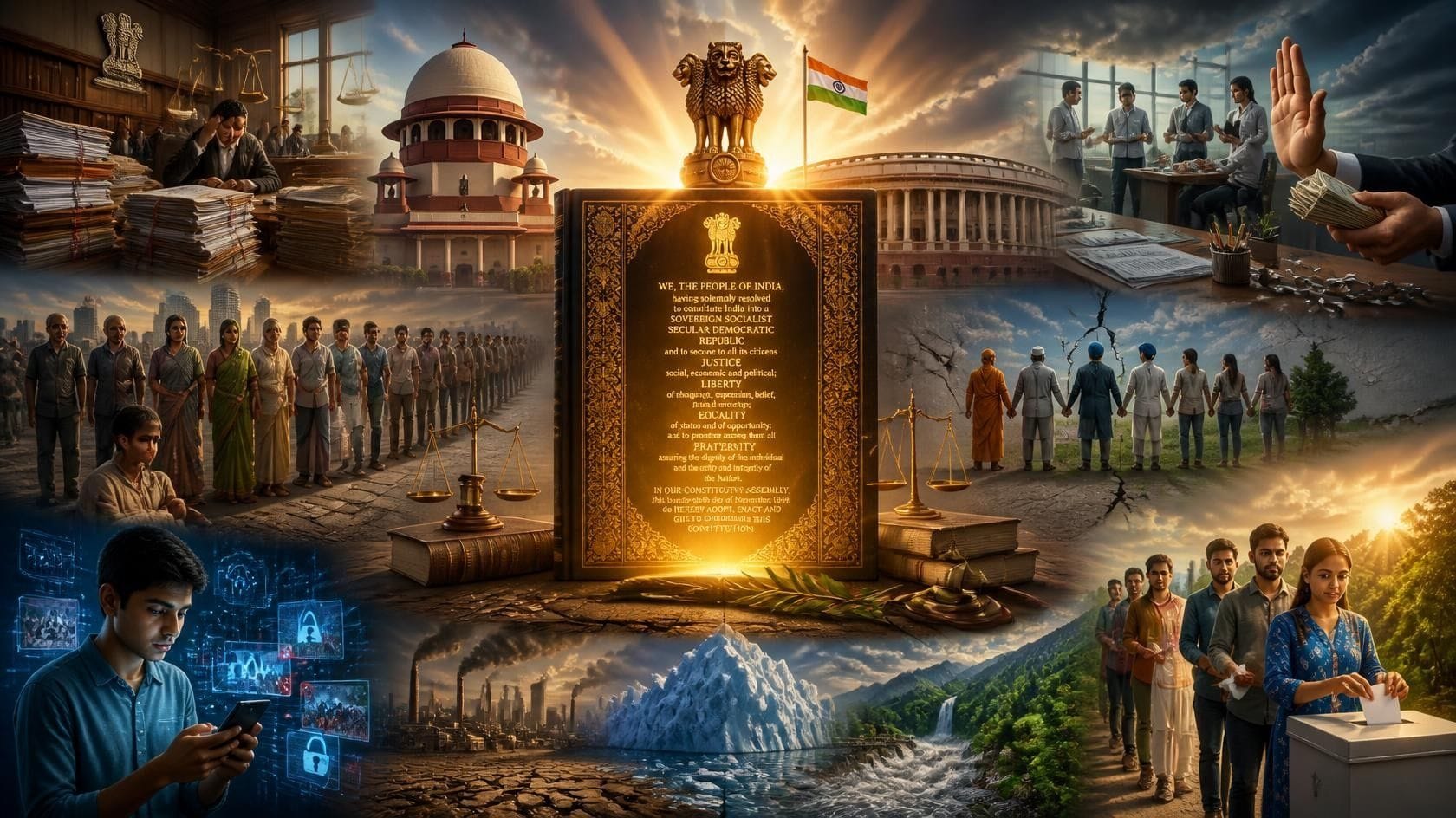 current challenges to constitutional ideals india