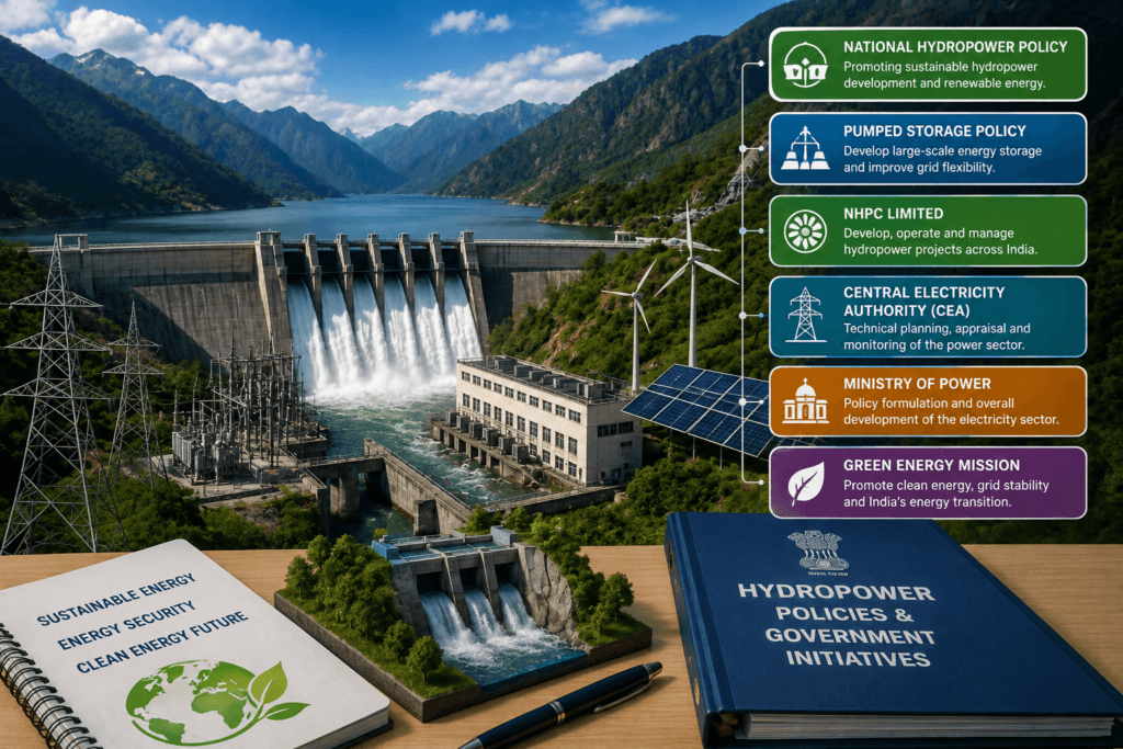 government initiatives for hydropower in india