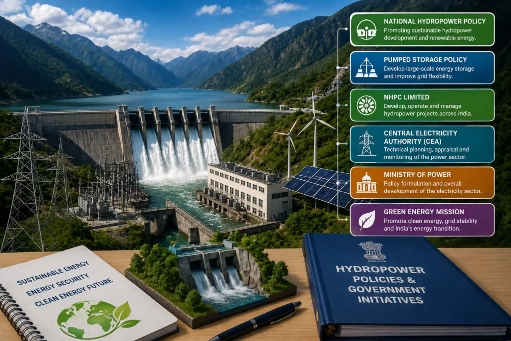 government initiatives for hydropower in india