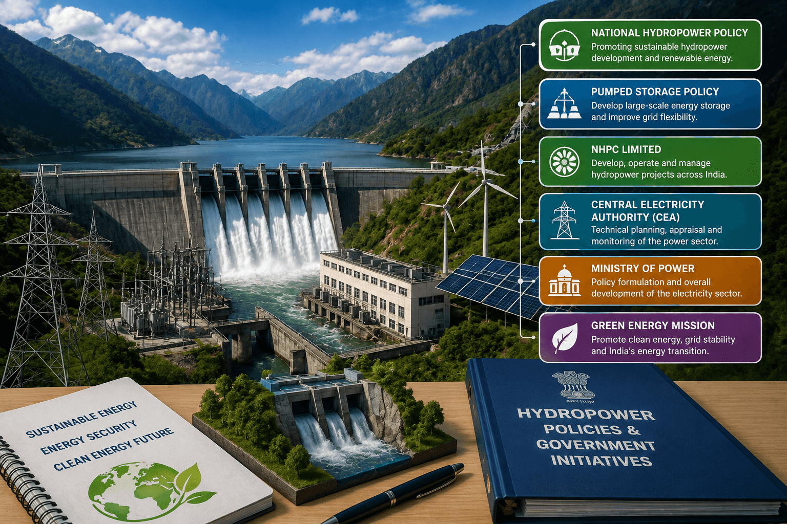 government initiatives for hydropower in india